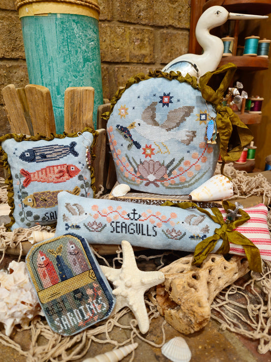 Sardine Thieves by Quaint Rose NeedleArts