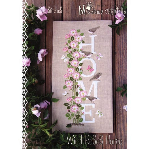 Wild Roses Home by Madame Chantilly