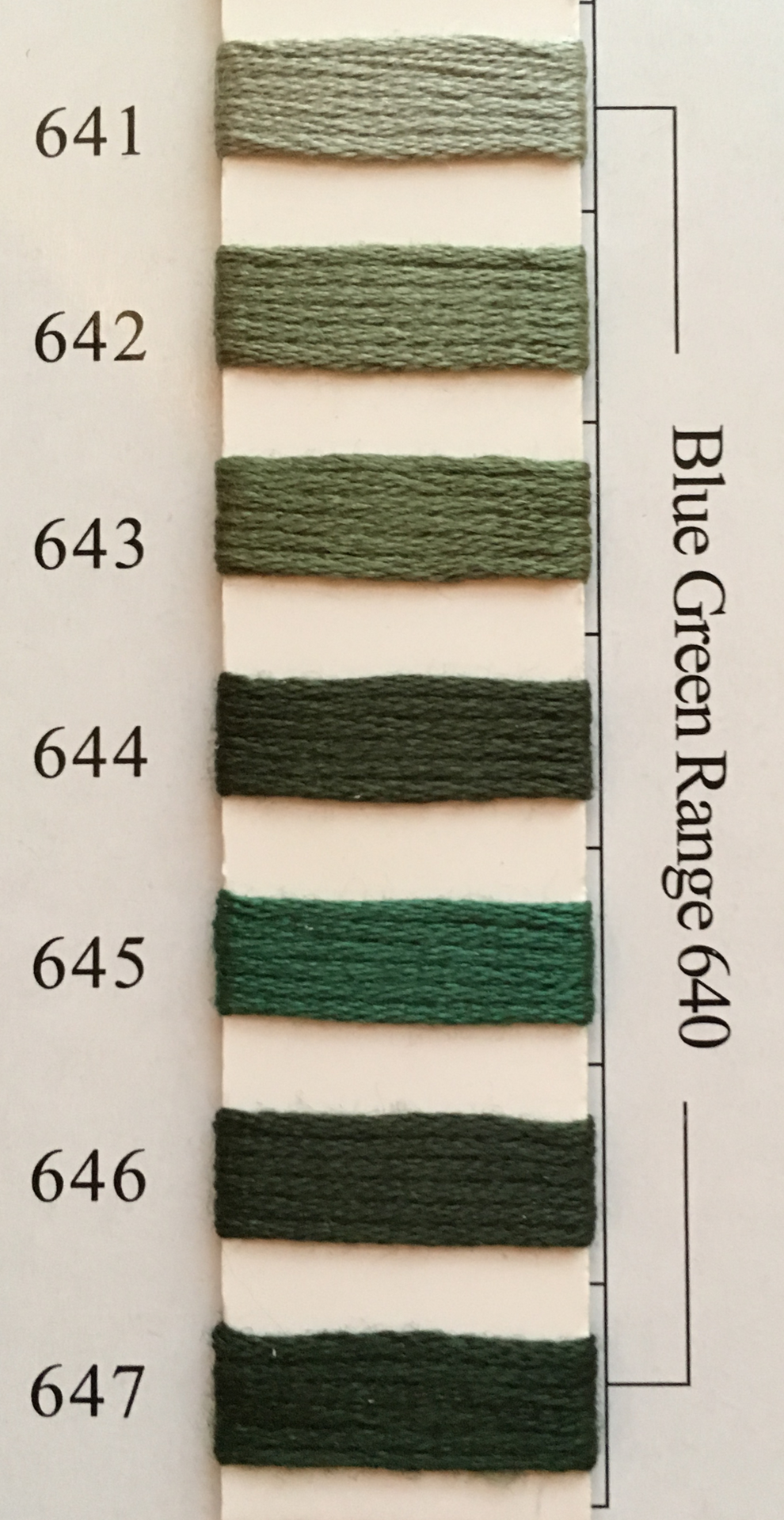 Needlepoint Inc. Silk F (600-699)