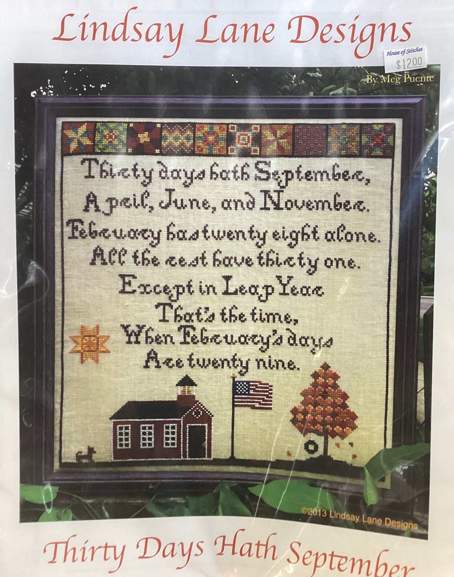 Thirty Days Hath September by Lindsay Lane Designs