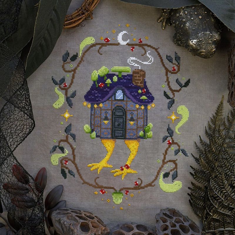 PREORDER! Mushroom Cottage Yaga by The Stitch Crypt