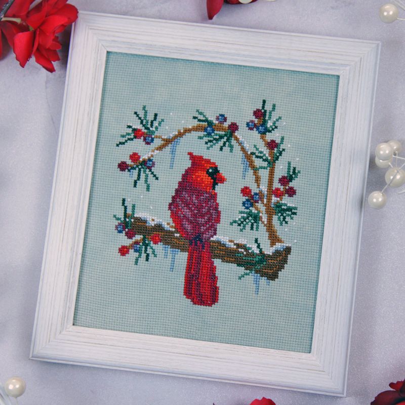 PREORDER! Winter’s Cardinal by The Stitch Crypt