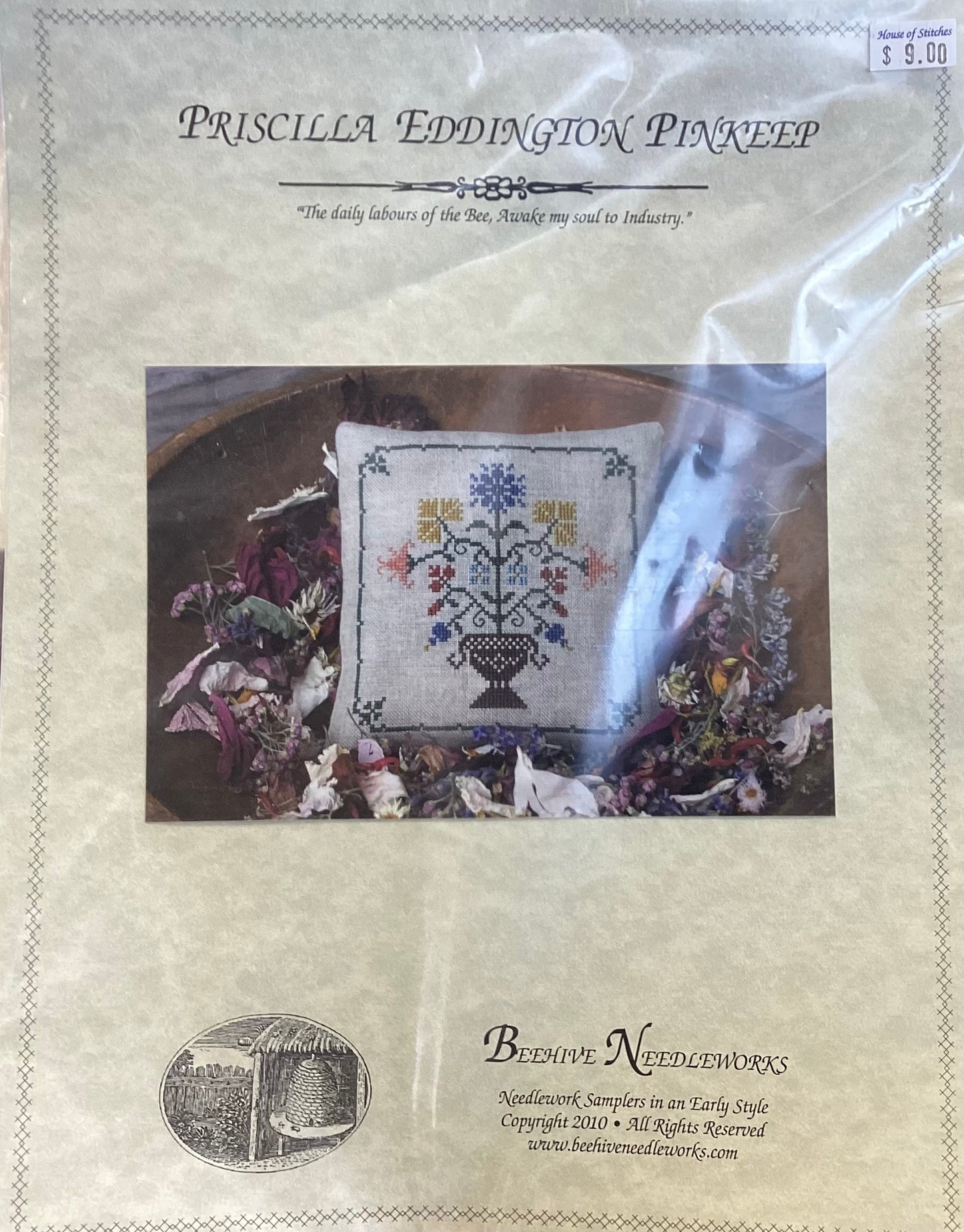 Priscilla Eddington Pinkeep by Beehive Needleworks