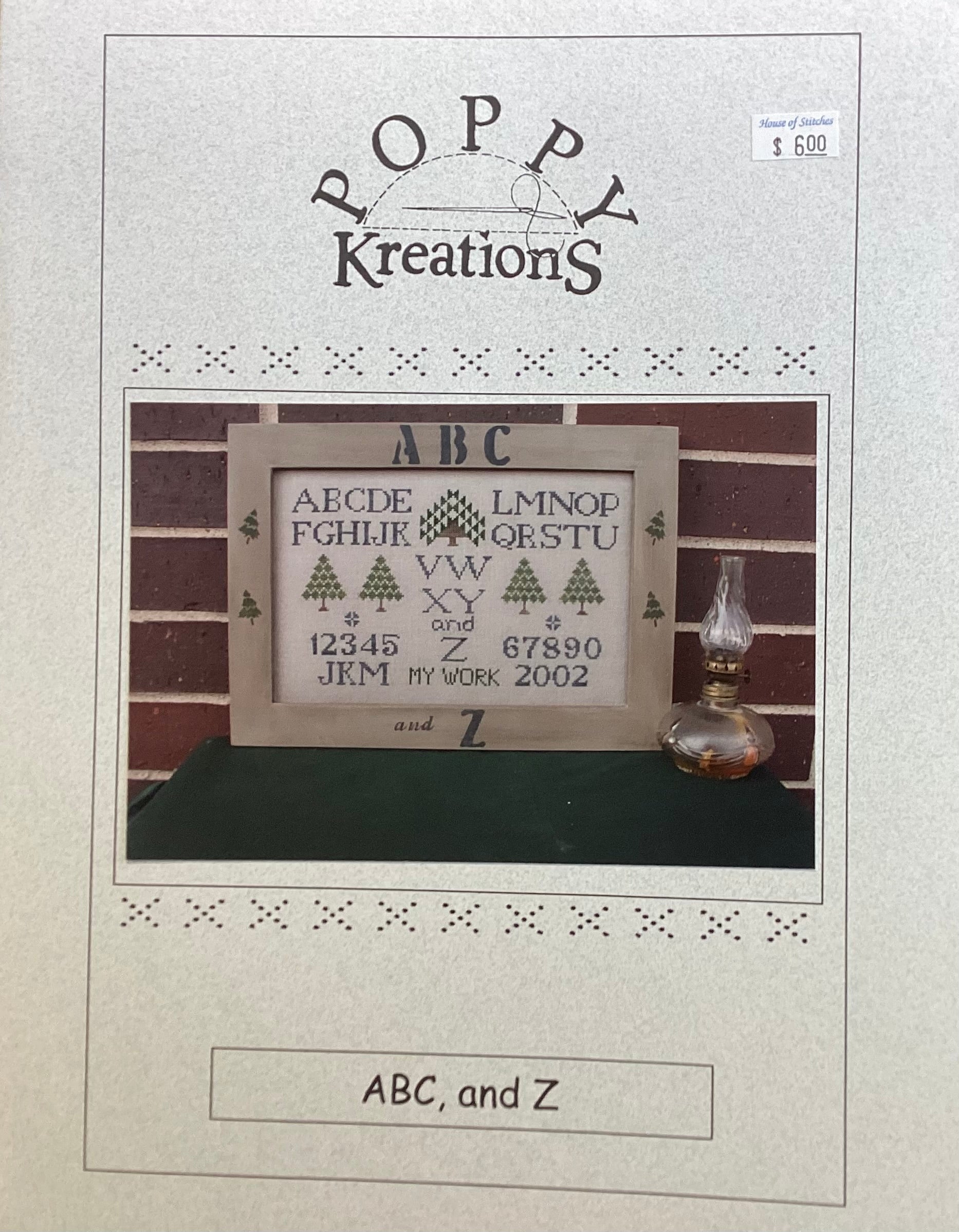 ABC, and Z by Poppy Kreations – HouseOfStitches