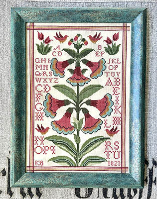 Fraktur Flowers by Kathy Barrick