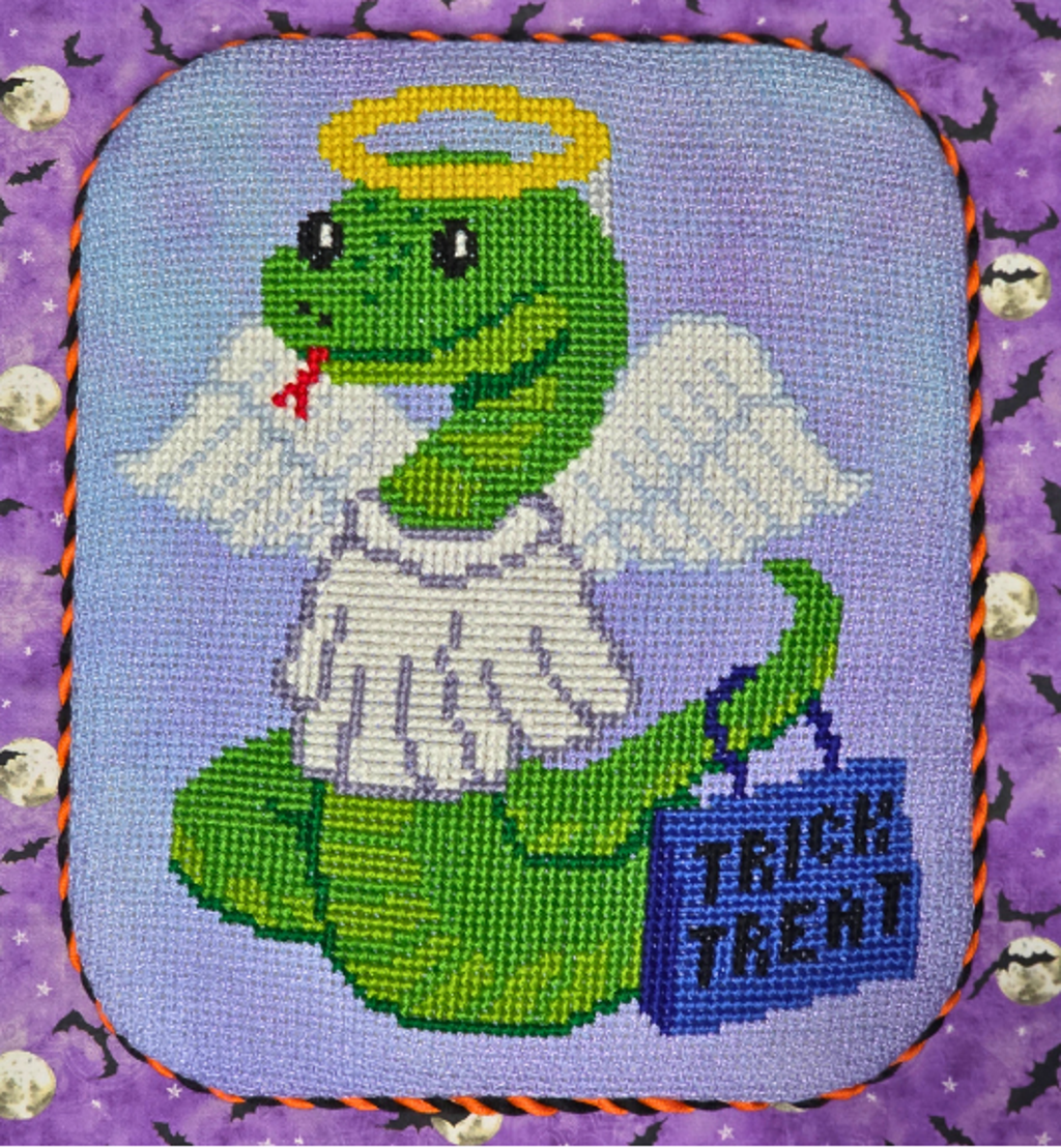 PREORDER! Boo Buddies #1: Angel of Mischief by Ghost Boy Needleworks