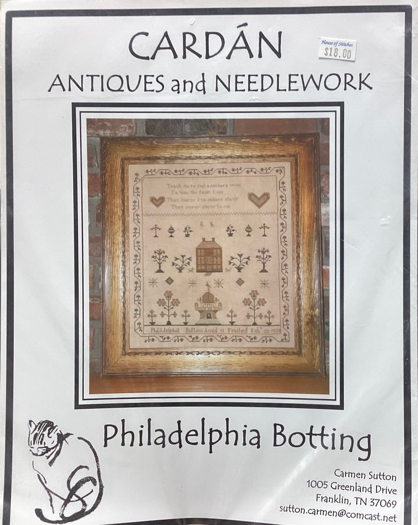 Philadelphia Botting by Cardán Antiques and Needlework