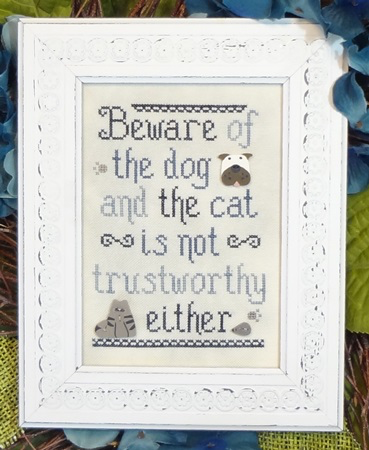 Beware of Dog (and cat!) by My Big Toe Designs