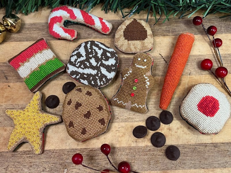 PREORDER! Santa’s Cookies by Ladybug Stitches