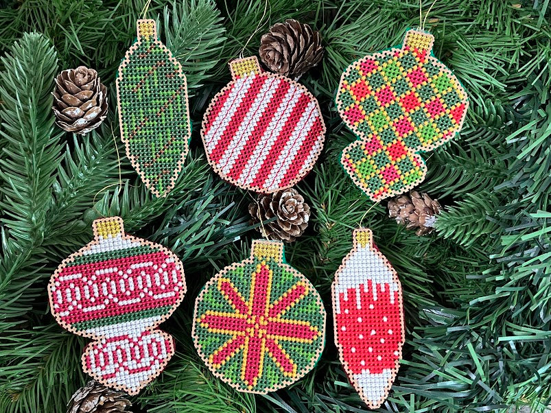 PREORDER! Ornaments II by Ladybug Stitches