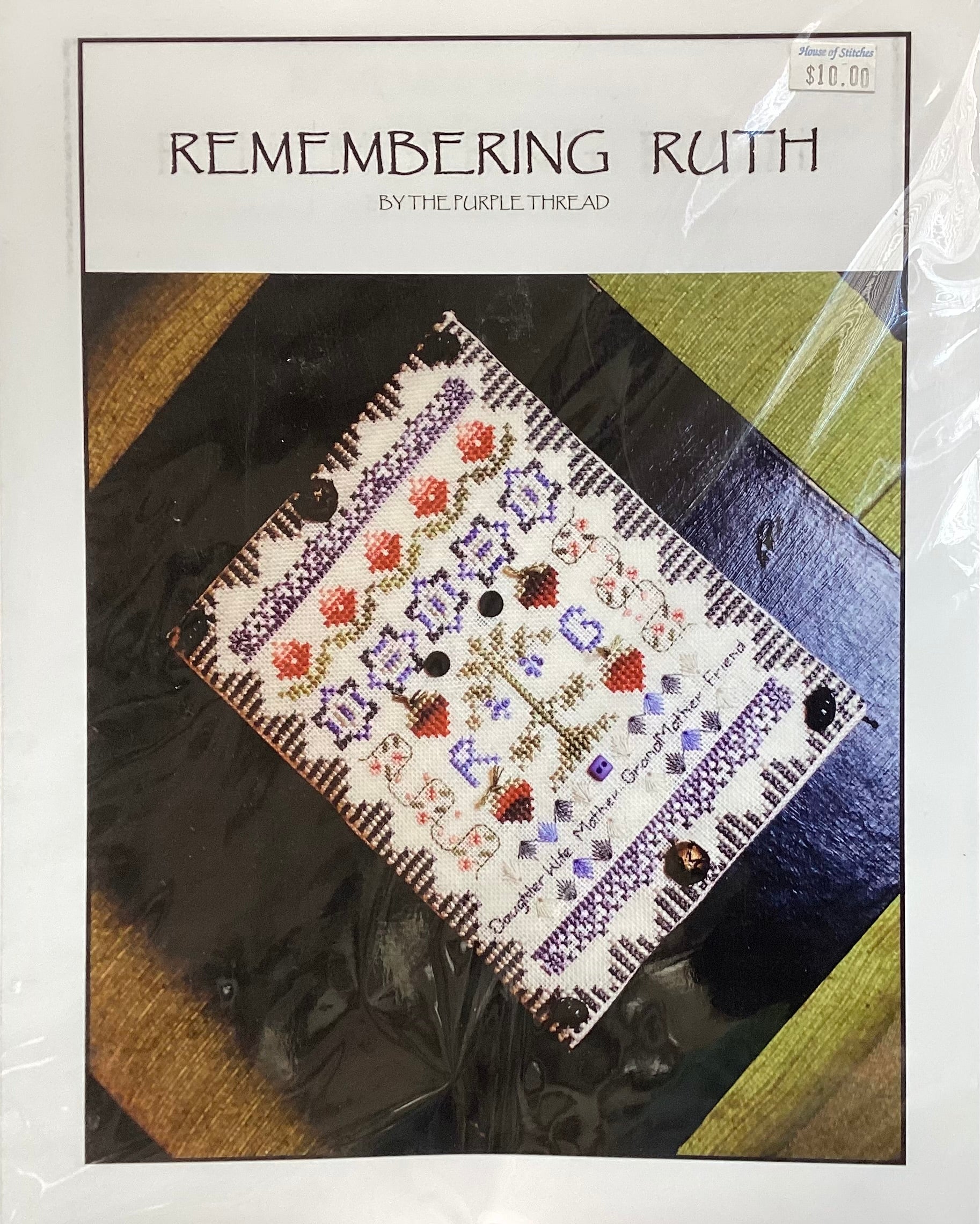 Remembering Ruth by The Purple Thread – HouseOfStitches