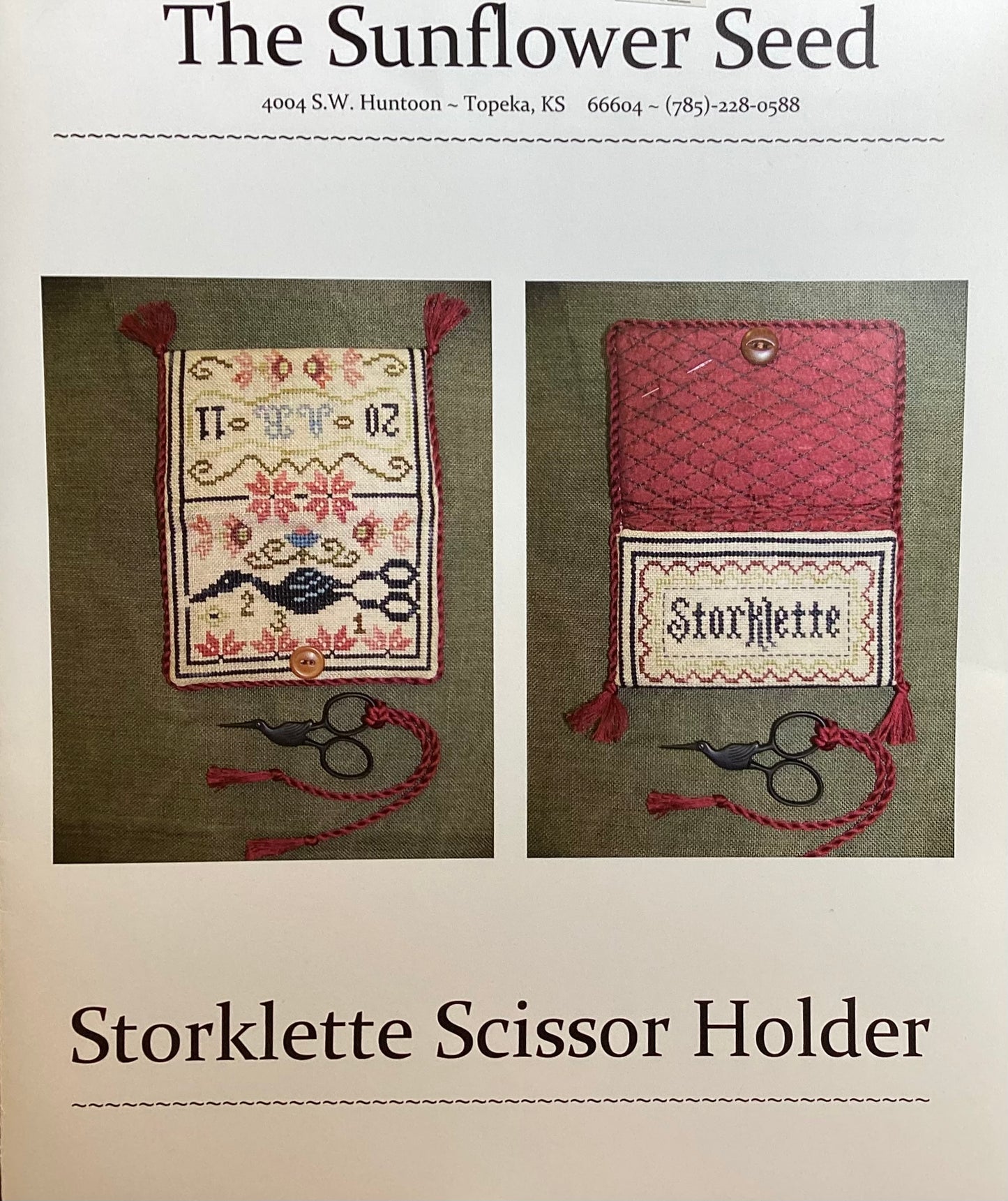 Storklette Scissor Holder by The Sunflower Seed