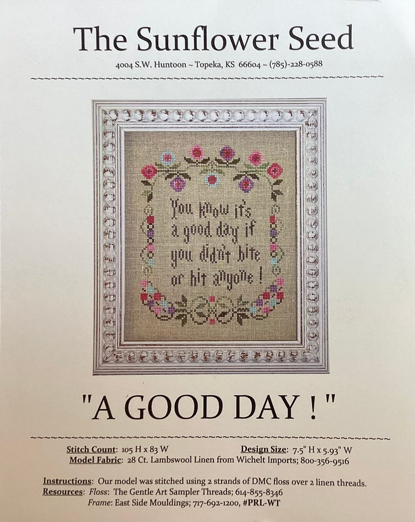 A Good Day! By The Sunflower Seed