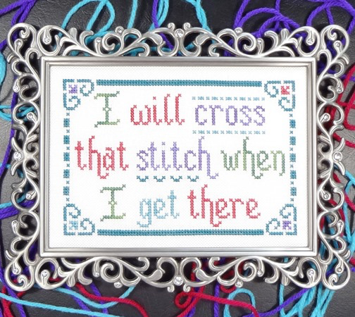 Cross That Stitch by My Big Toe Designs