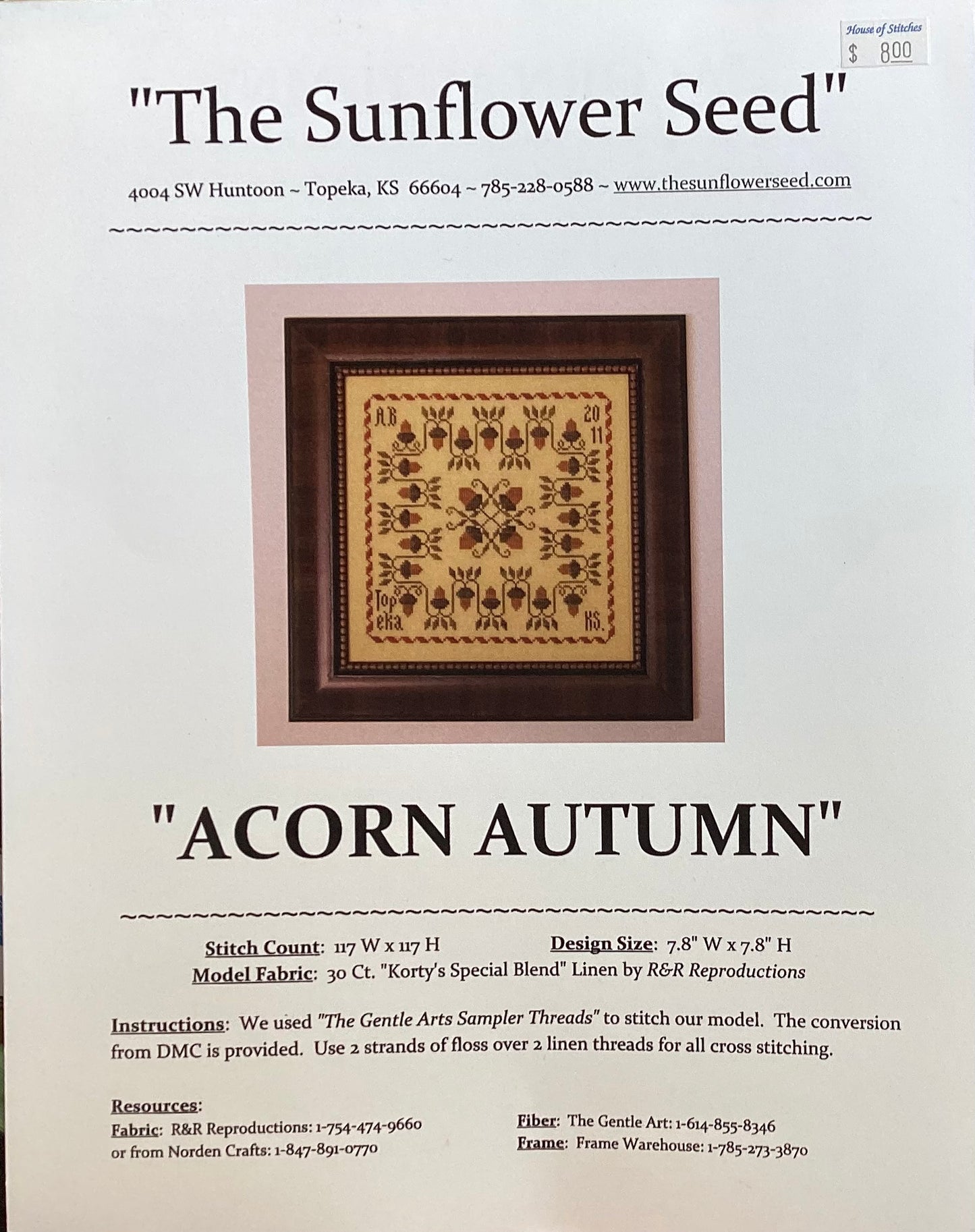 Acorn Autumn by The Sunflower Seed