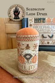 Scarecrow Lane Drum by Teresa Kogut