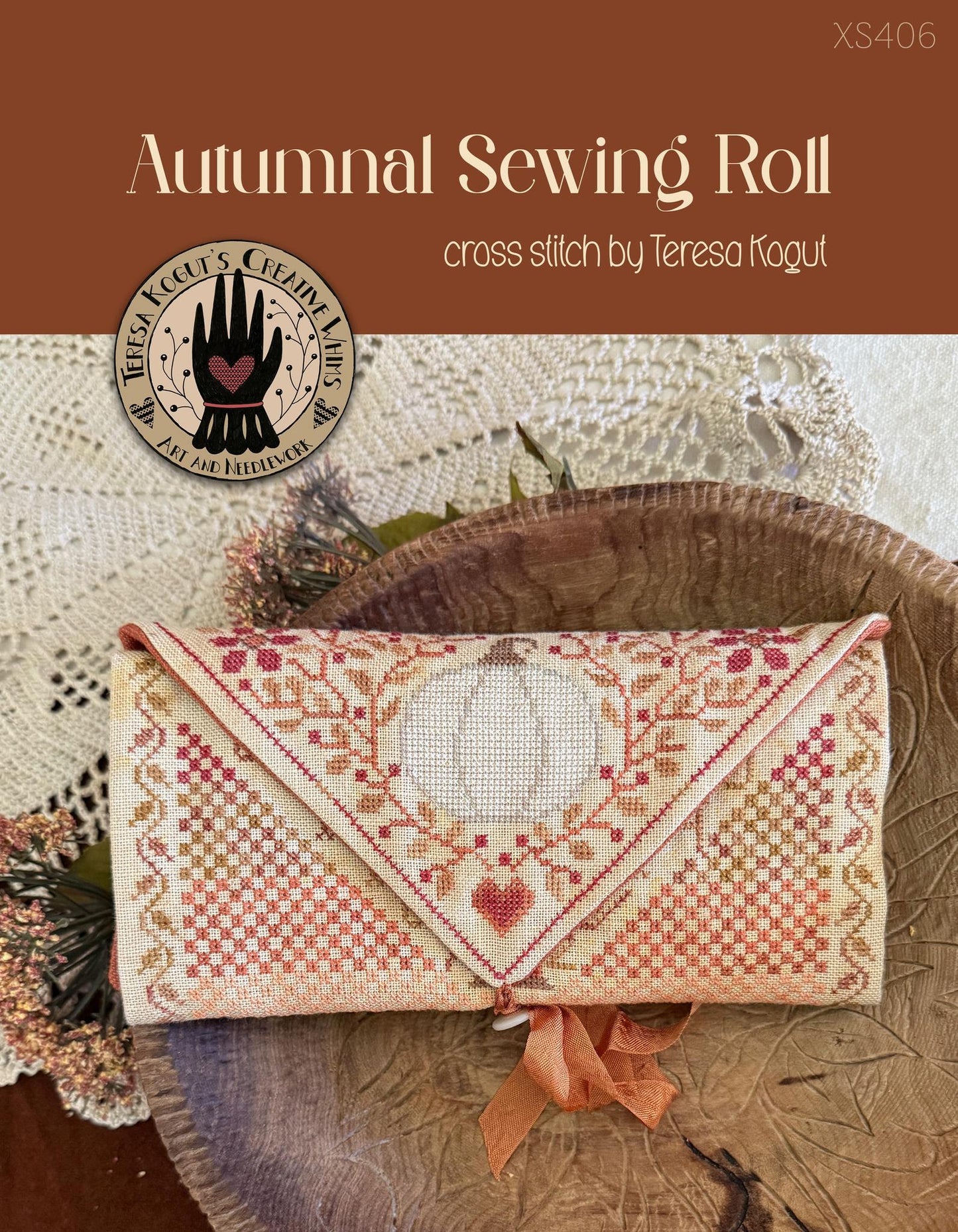 Autumn Sewing Roll by Teresa Kogut