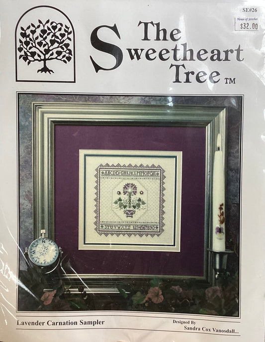 Lavender Carnation Sampler by The Sweetheart Tree