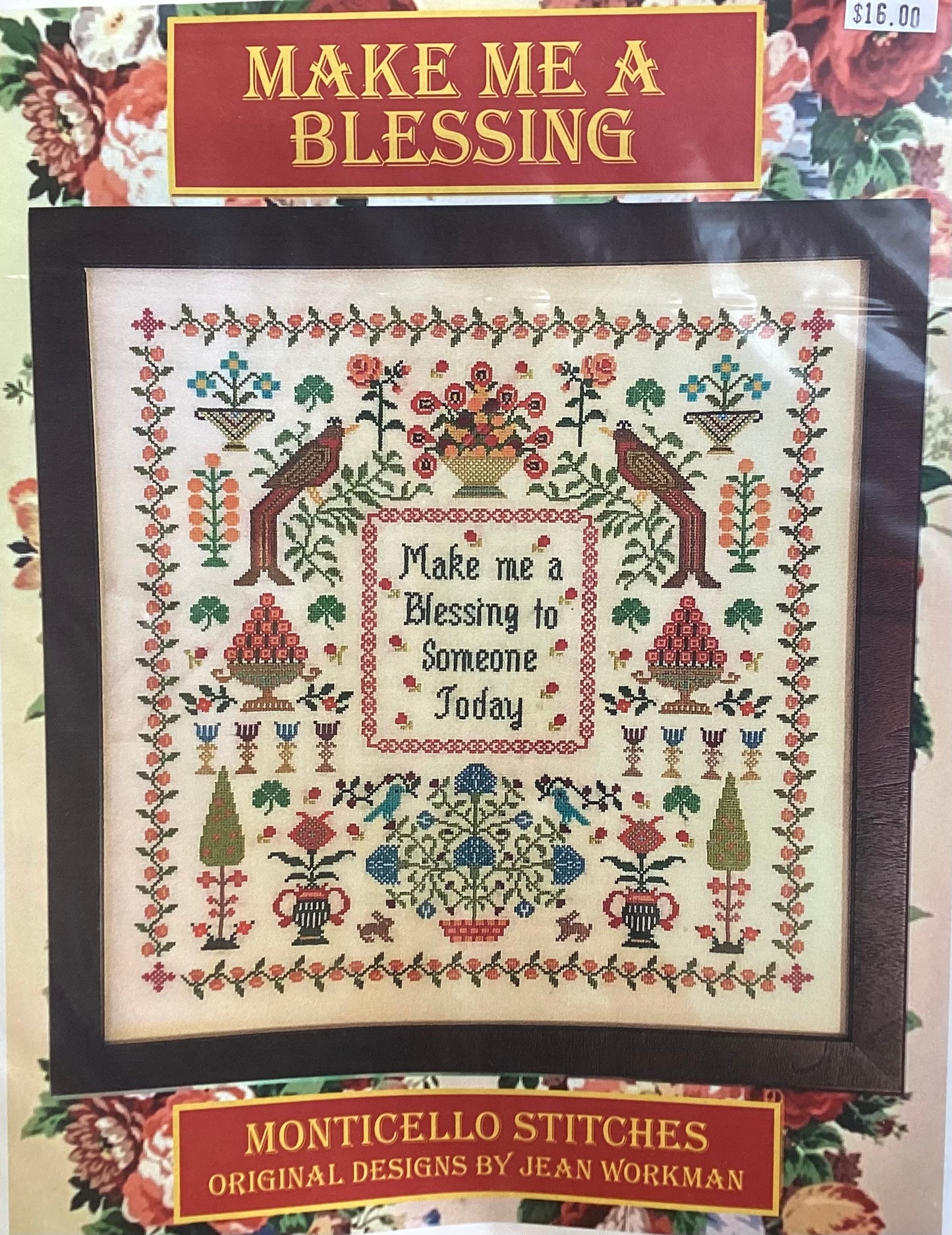 Make Me A Blessing by Monticello Stitches