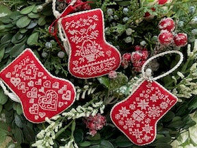 PREORDER! Scandinavian Red Stocking by JBW Designs