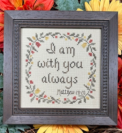 I Am With You Always by My Big Toe Designs