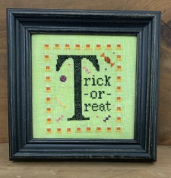 PREORDER! T is for Trick or Treat by Needle Bling Designs