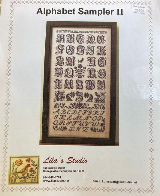 Alphabet Sampler II by Lila’s Studio