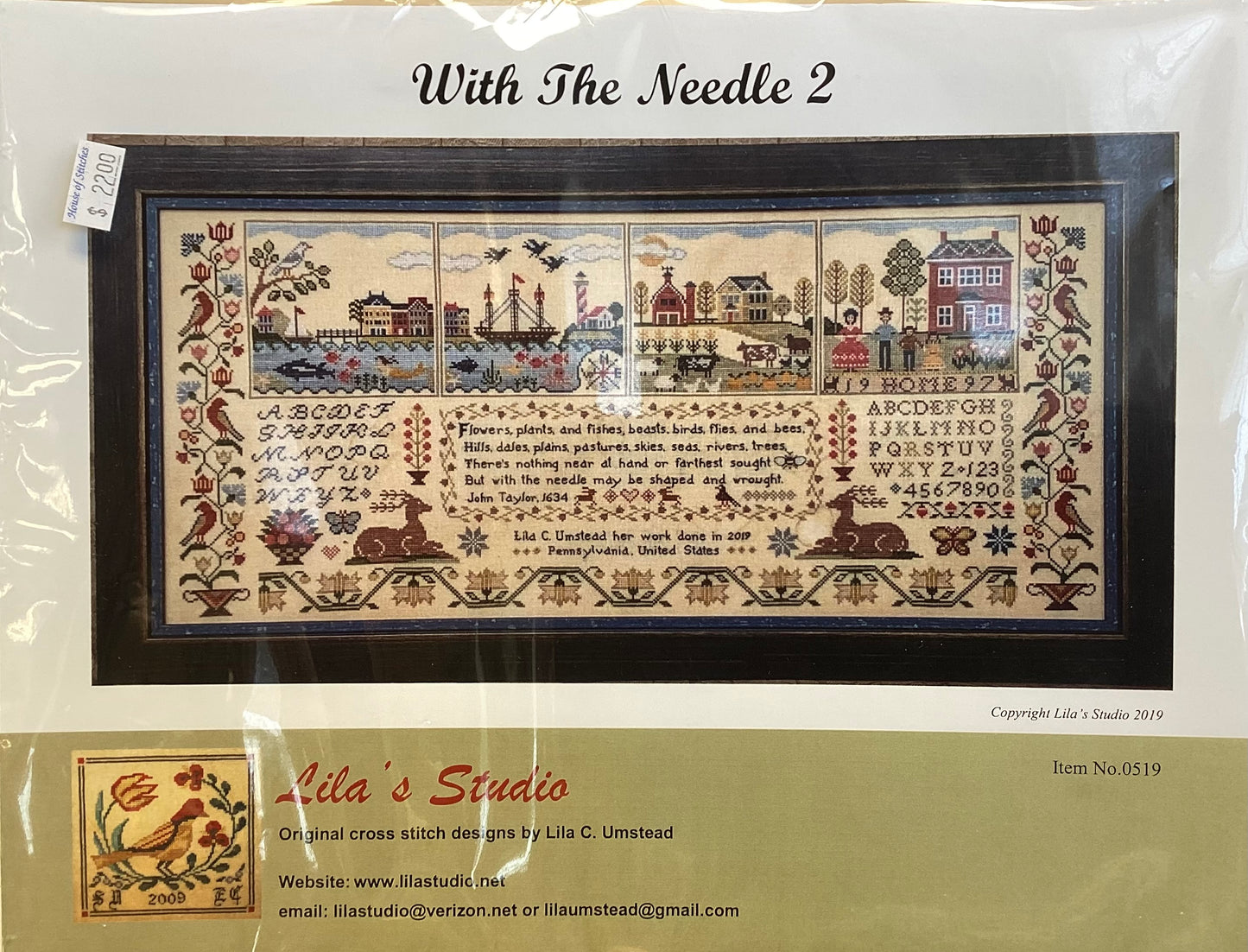 With the Needle 2 by Lila’s Studio