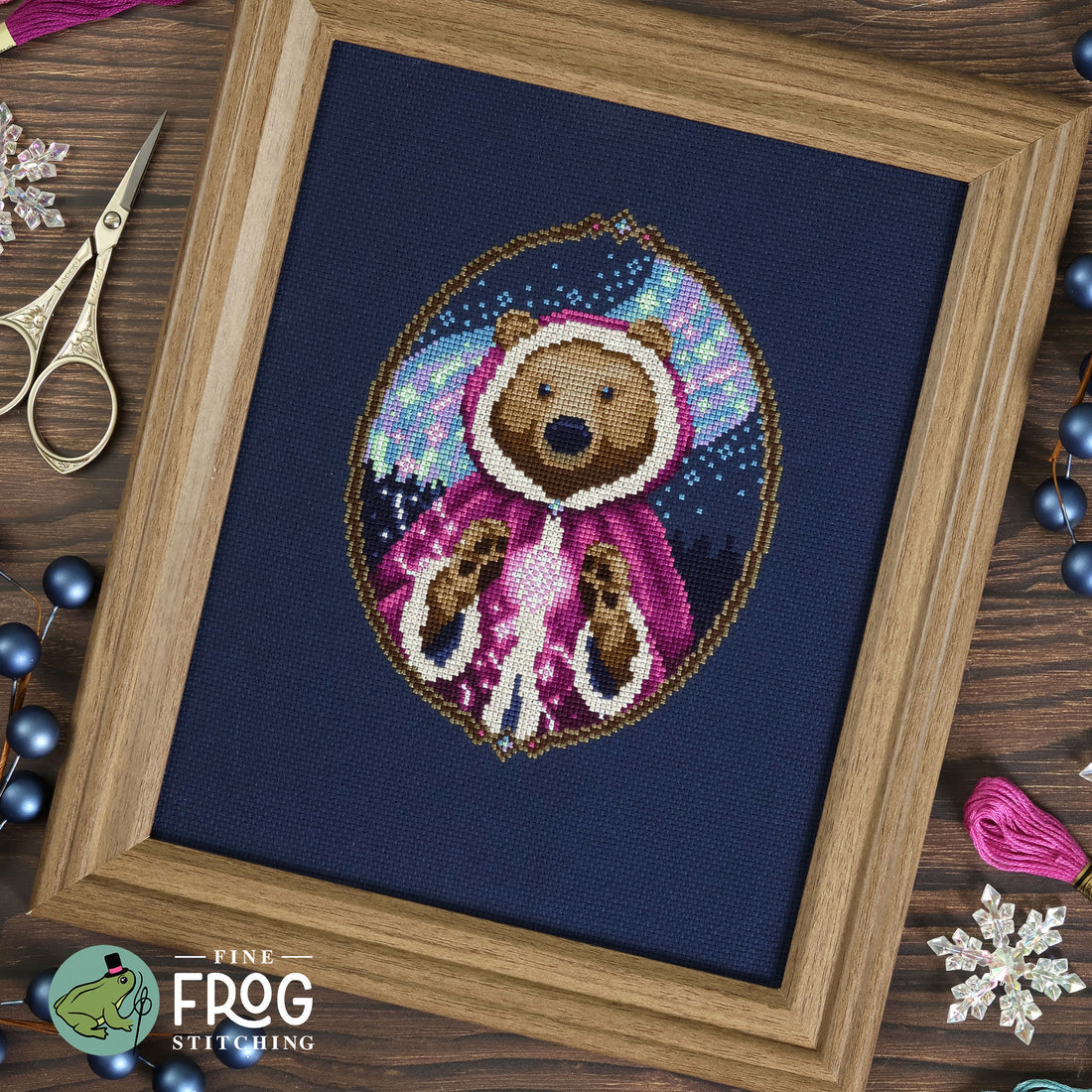 Keeper of the Snows by Fine Frog Stitching