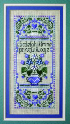 Tiny Periwinkle Floral Sampler Kit by The Sweetheart Tree