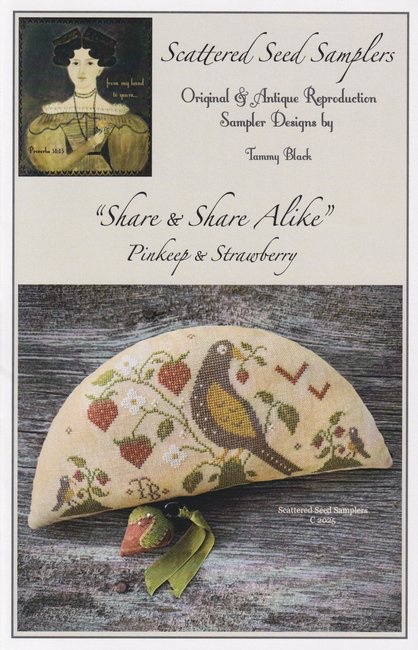 Share & Share Alike Pinkeep & Strawberry by Scattered Seed Samplers