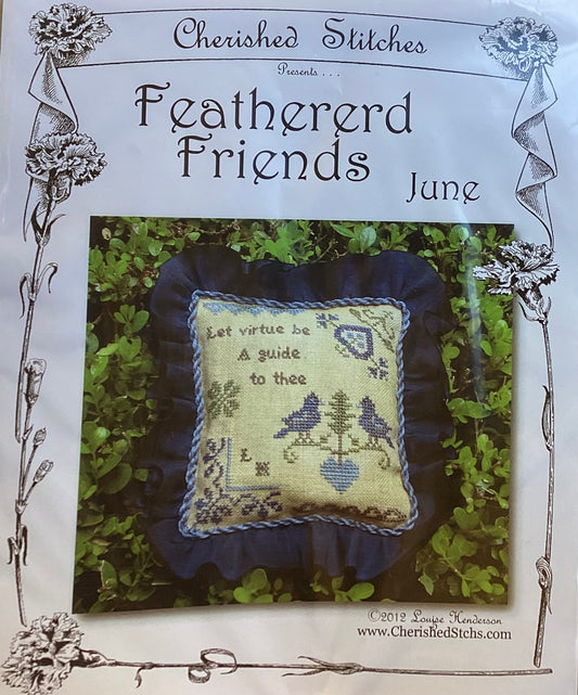 Feathered Friends: June by Cherished Stitches