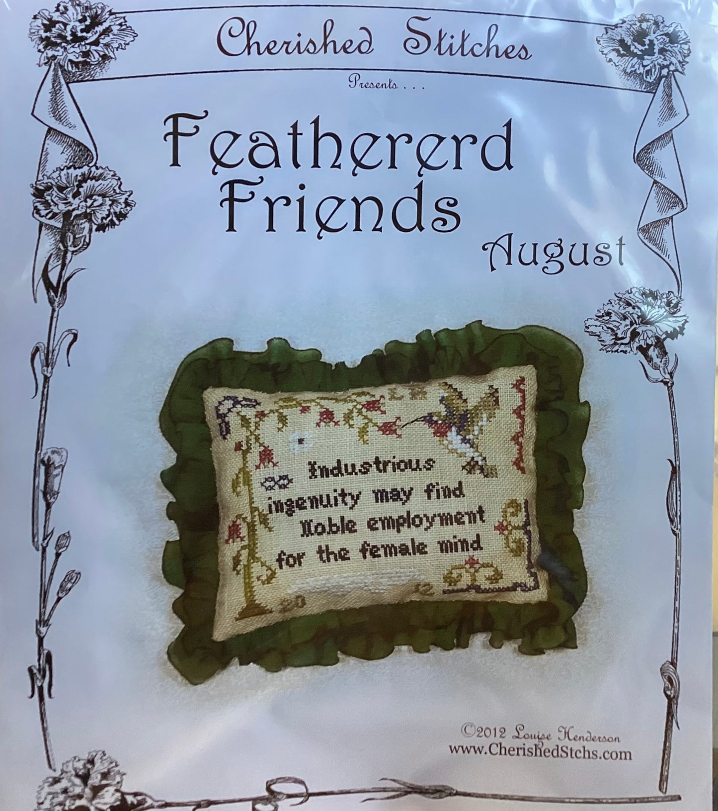 Feathered Friends: August by Cherished Stitches