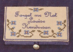 Forget-Me-Not Card Case by Cherished Stitches