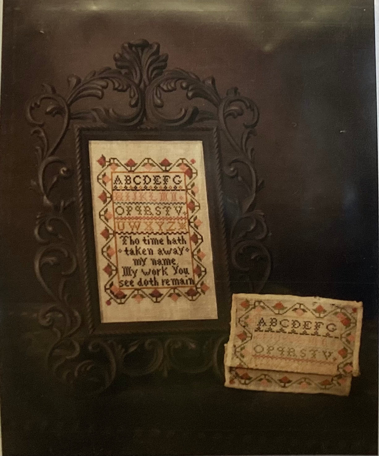 A Miniature Reproduction Sampler by Cherished Stitches