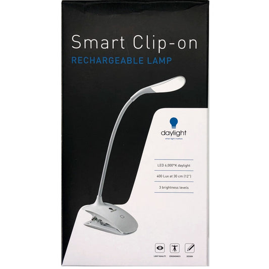 Smart Clip-on Rechargeable Lamp by The Daylight Company
