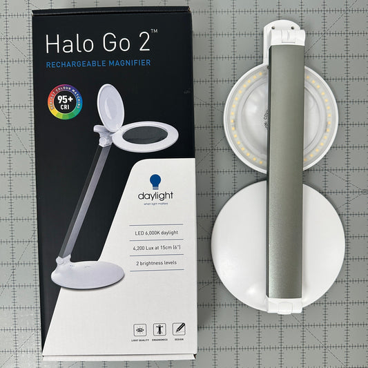 Halo Go 2 Rechargeable Magnifier by The Daylight Company