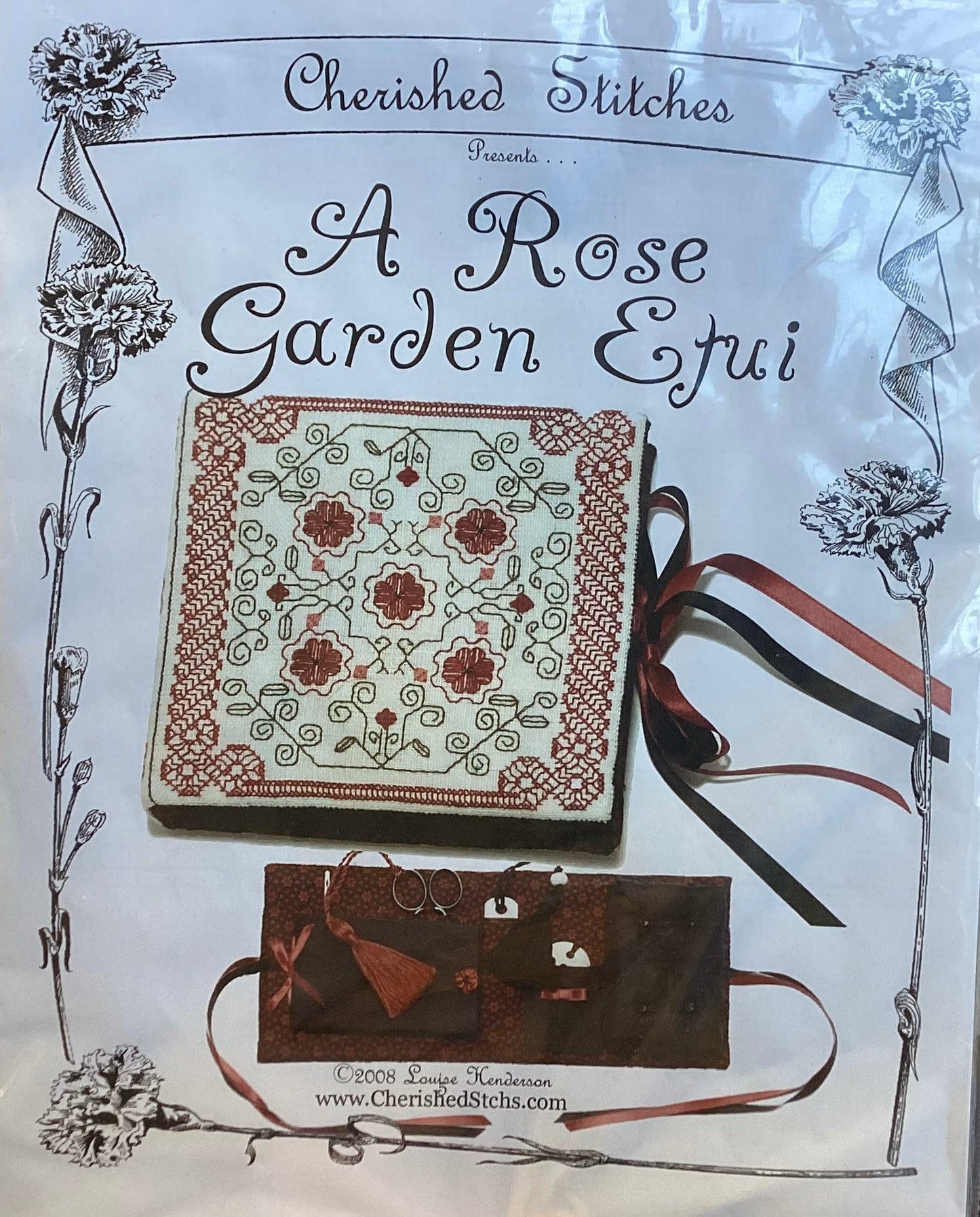 A Rose Garden Etui by Cherished Stitches