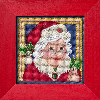 Buttons & Beads Winter 2026: Mrs.Claus Kit by Mill Hill