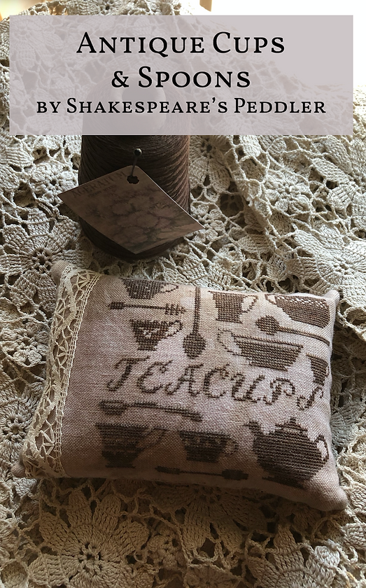 Antique Cups & Spoons by Shakespeare’s Peddler