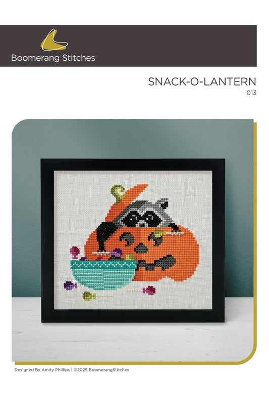 Snack-O-Lantern by Boomerang Stitches