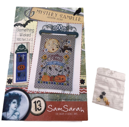 Mystery Sampler Autumn 2014: Something Wicked Part Three by SamSarah Design Studio