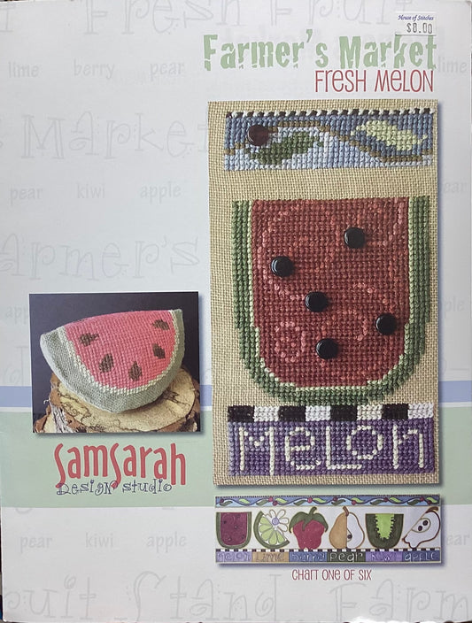 Farmer’s Market: Fresh Melon by SamSarah Design Studio