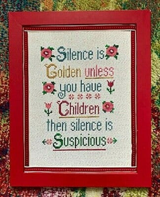 Silence is Golden by Pickle Barrel Designs