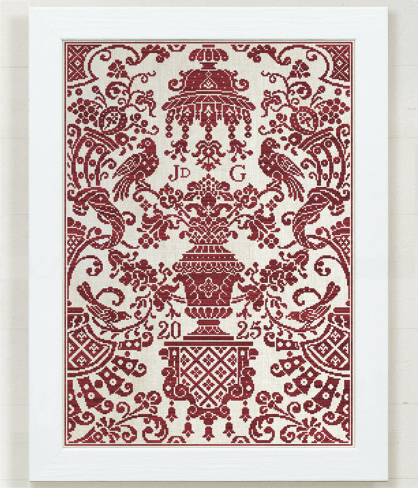 Baldaquin Birdies by Modern Folk Embroidery