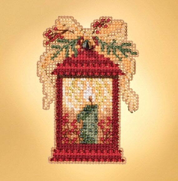 Winter Holiday Collection 2019: Christmas Lantern Kit by Mill Hill