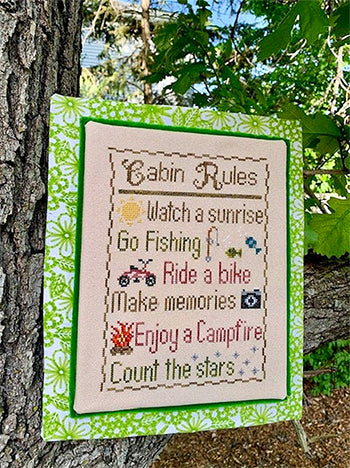 Cabin Rules by Pickle Barrel Designs