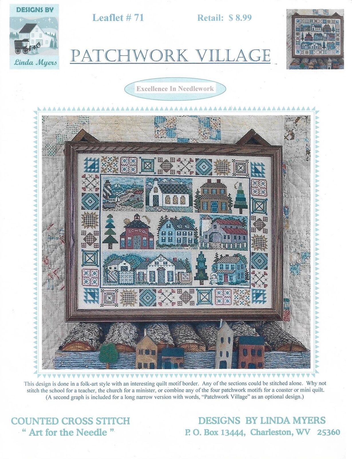 Patchwork Village by Designs by Linda Myers