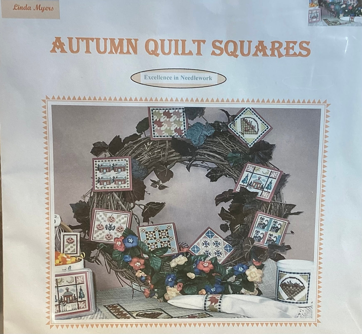 Autumn Quilt Squares by Designs by Linda Myers