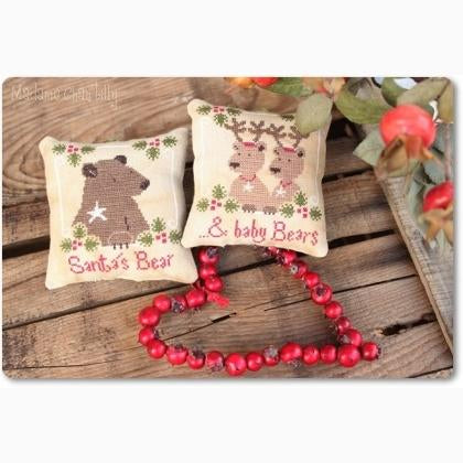 Santa’s Bears and Baby Bears by Madame Chantilly